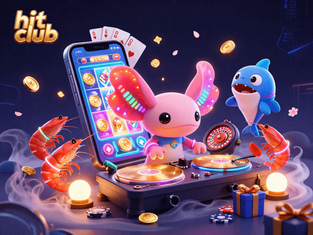 Experience the hit club vibe with vibrant casino-themed characters and captivating gaming elements.