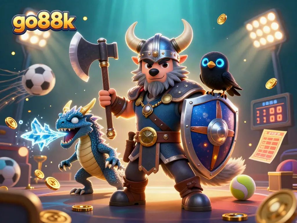 Engage in thrilling betting experiences with go88k, featuring vibrant casino elements and immersive characters.