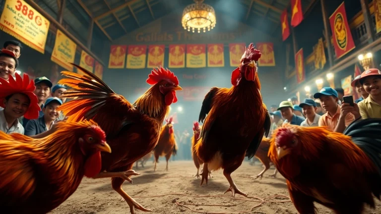 Experience thrilling live cockfighting at sv368win.live, capturing the excitement and culture of Thomo, Cambodia.