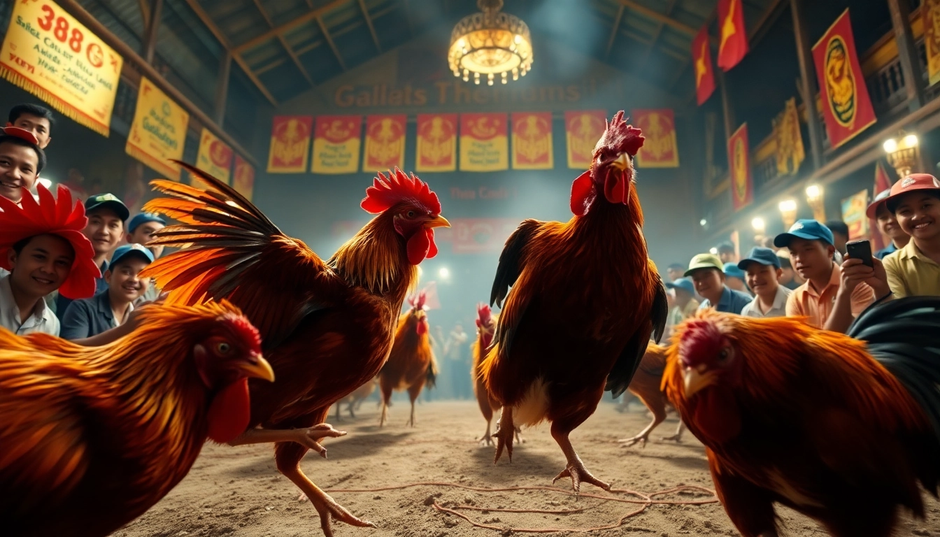 Experience thrilling live cockfighting at sv368win.live, capturing the excitement and culture of Thomo, Cambodia.