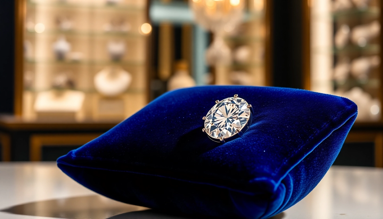 Showcasing a sparkling diamond nose pin set against a plush velvet backdrop.