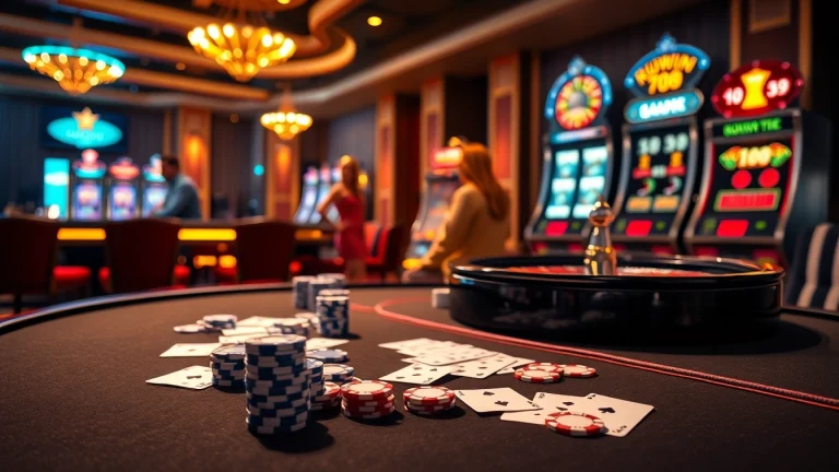 Kuwin 789 players enjoying a thrilling casino atmosphere at a poker table.