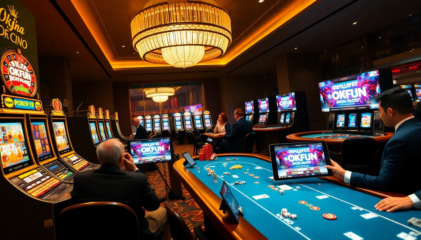 Enjoy thrilling gaming experiences at https://okfun.jpn.com/ with vibrant slots and exciting poker games.