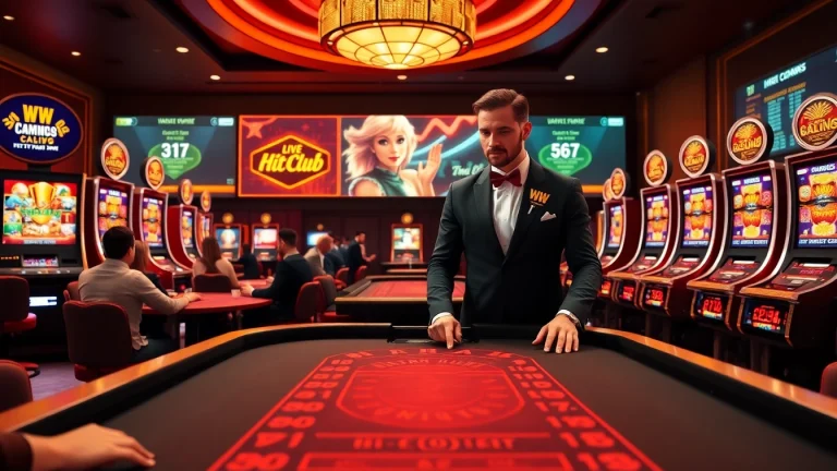 Experience live casino action at https://hitclub.gold/ with engaging dealers and high RTP slot machines.