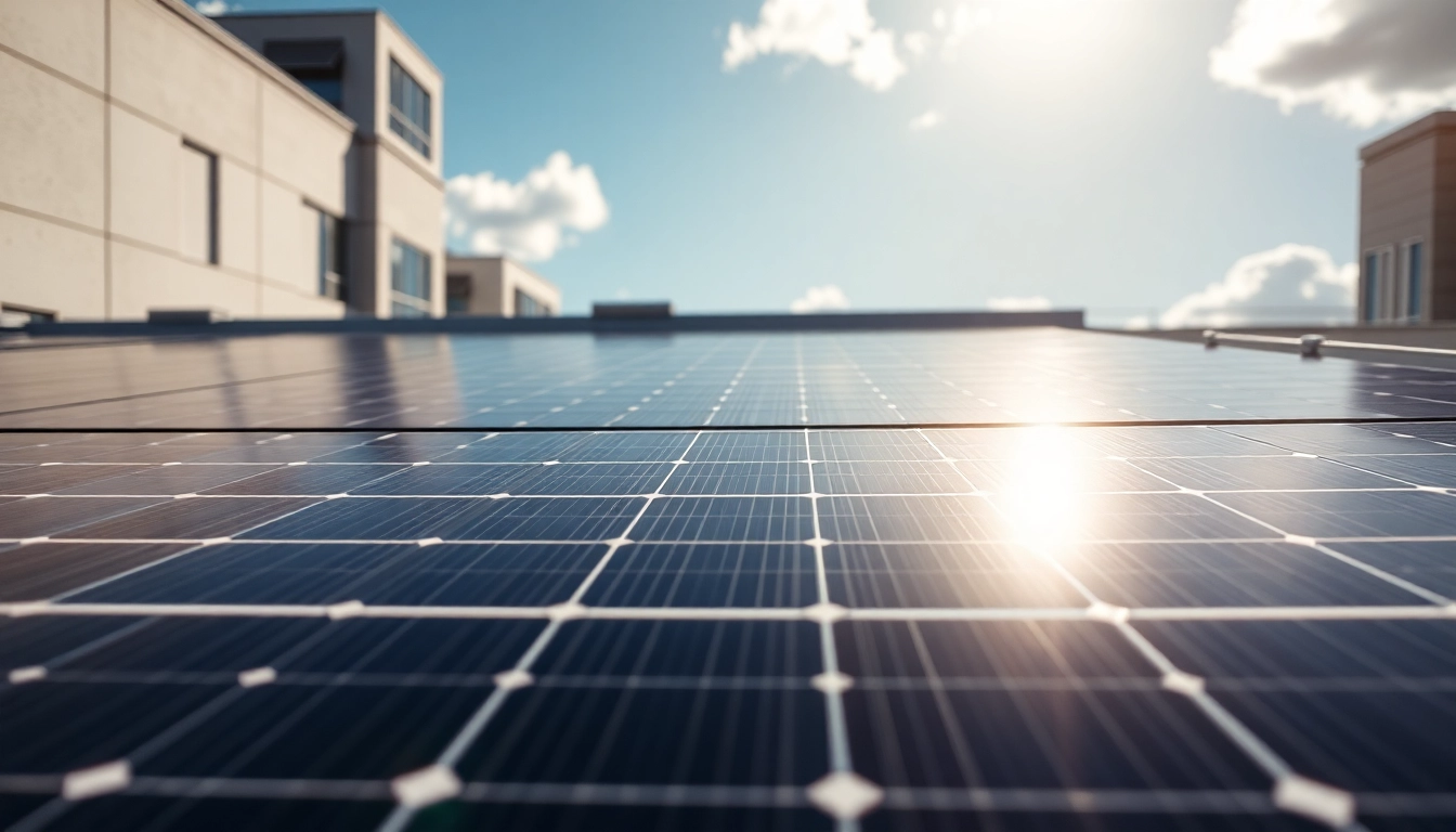 Installing renewable energy solutions on rooftops enhances energy efficiency and sustainability.