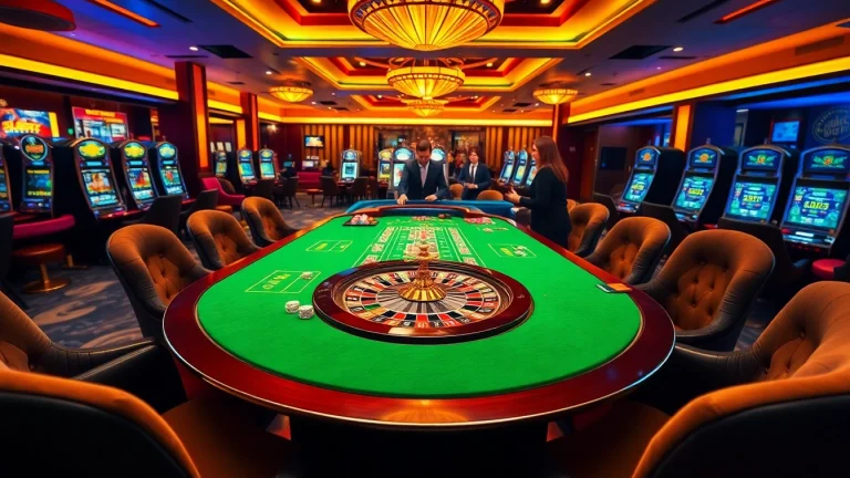 Experience the thrill of gambling at Nhà cái e2bet with vibrant casino tables and engaging live dealers.