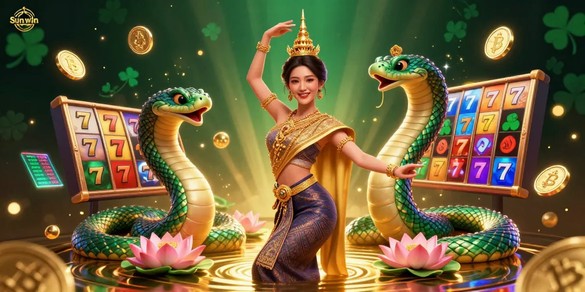 Experience thrilling wins at Sun win with exciting slot games, floating symbols, and joyful graphics.