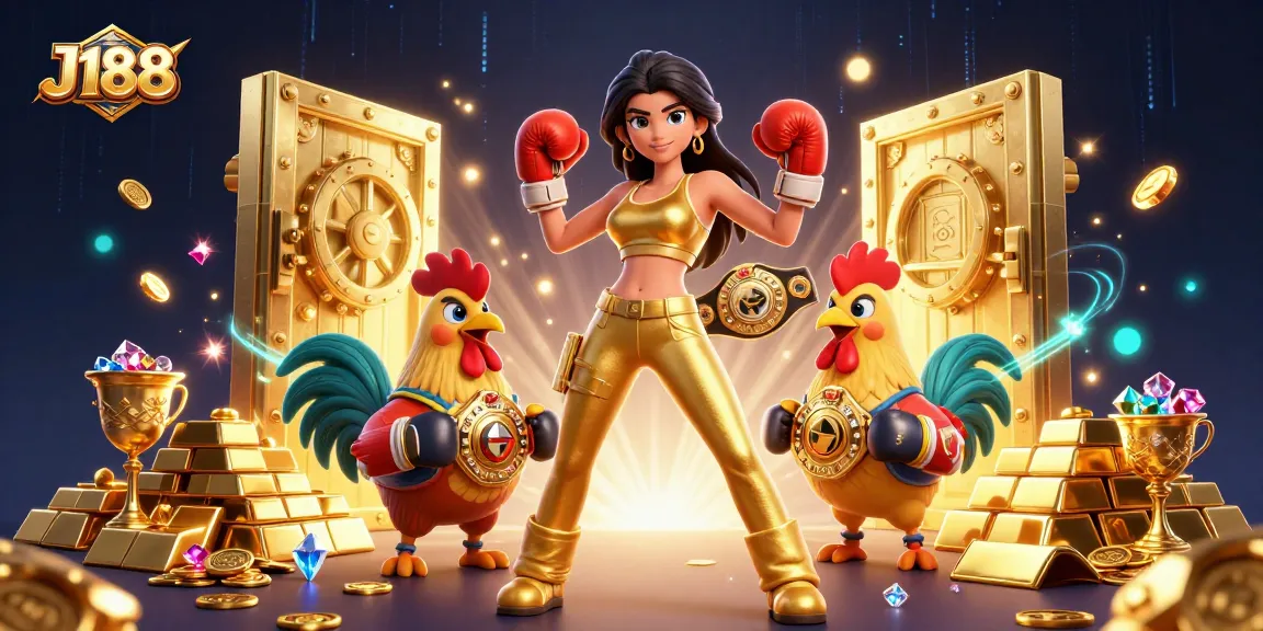Experience excitement at J188 with thrilling gaming action and dazzling golden treasures.