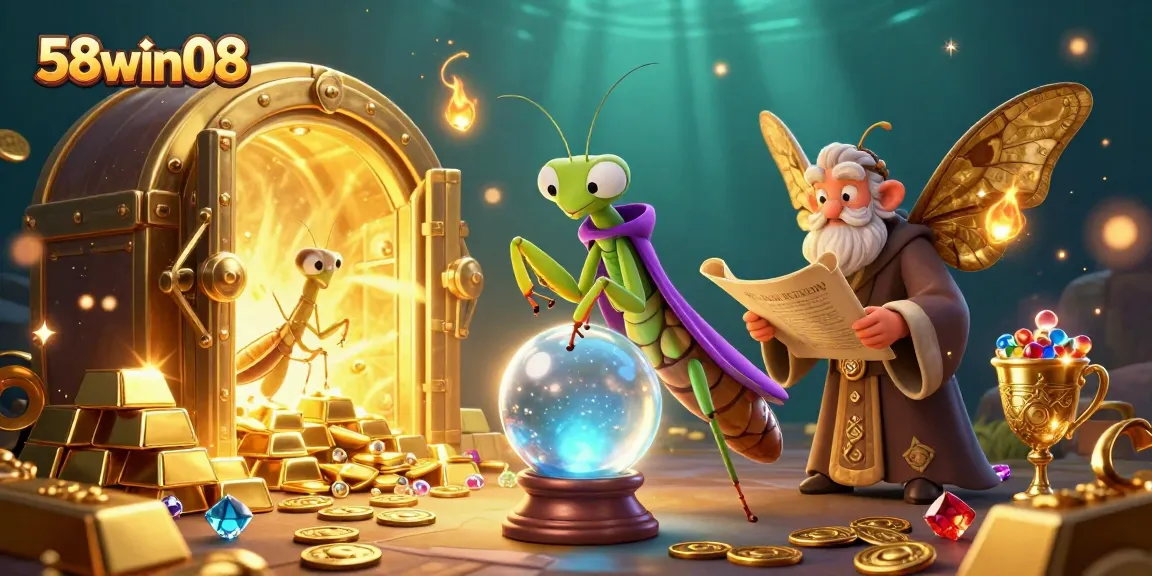Experience thrilling jackpots and rich rewards with 58win08's magical gaming atmosphere.